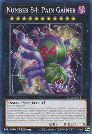 Number 84: Pain Gainer (Common / Short Print) [BLC1-EN151] 1st Edition