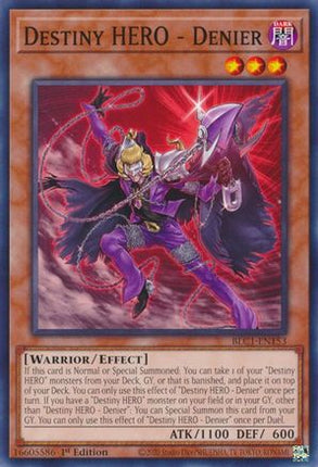 Destiny HERO - Denier (Common / Short Print) [BLC1-EN153] 1st Edition