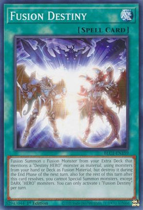 Fusion Destiny (Common / Short Print) [BLC1-EN159] 1st Edition