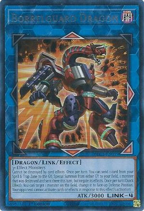 Borrelguard Dragon (Silver) (Ultra Rare) [BLC1-EN019] 1st Edition