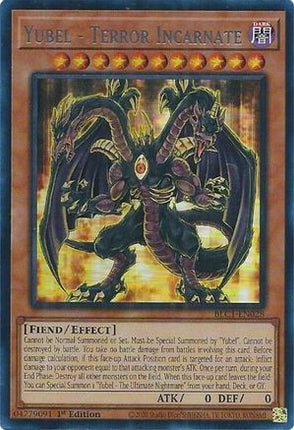 Yubel - Terror Incarnate (Silver) (Ultra Rare) [BLC1-EN028] 1st Edition