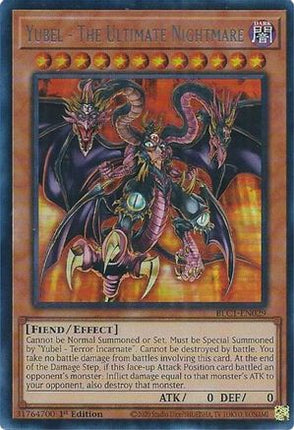 Yubel - The Ultimate Nightmare (Silver) (Ultra Rare) [BLC1-EN029] 1st Edition
