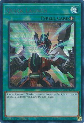 Quick Launch (Silver) (Ultra Rare) [BLC1-EN042] 1st Edition