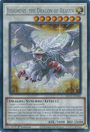 Judgment, the Dragon of Heaven (Silver) (Ultra Rare) [BLC1-EN046] 1st Edition