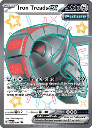 Iron Treads ex - 073 - 73/null [SV: Scarlet & Violet Promo Cards] Holofoil