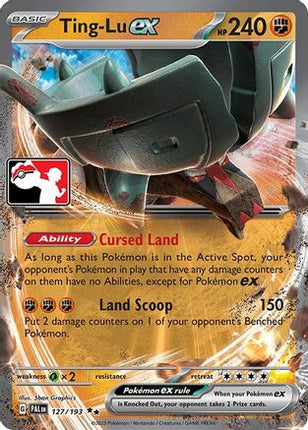 Ting-Lu ex (127) [Prize Pack Series Cards] Holofoil