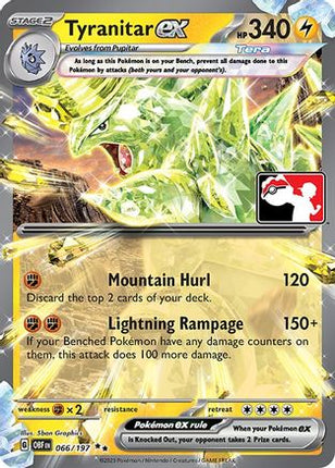Tyranitar ex (66) [Prize Pack Series Cards] Holofoil