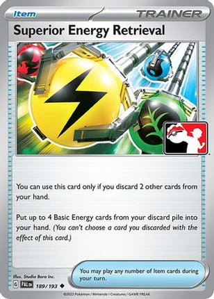 Superior Energy Retrieval (189) [Prize Pack Series Cards] Holofoil