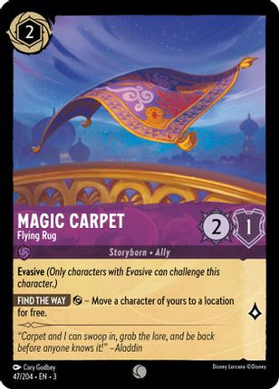 Magic Carpet - Flying Rug (47/204) - Into the Inklands Cold Foil