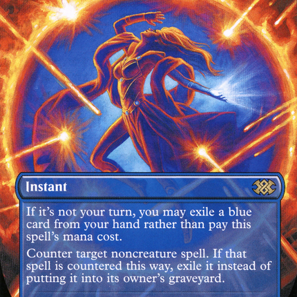 Force of Negation (Borderless) [Double Masters 2022]