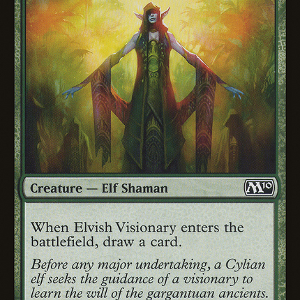 Elvish Visionary [Magic 2010]