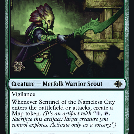 Sentinel of the Nameless City [The Lost Caverns of Ixalan Promos] Prerelease Foil