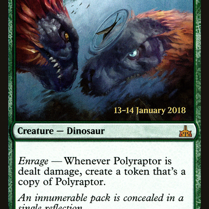 Polyraptor [Rivals of Ixalan Promos] Prerelease Foil