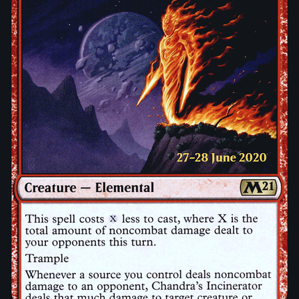 Chandra's Incinerator [Core Set 2021 Promos] Prerelease Foil