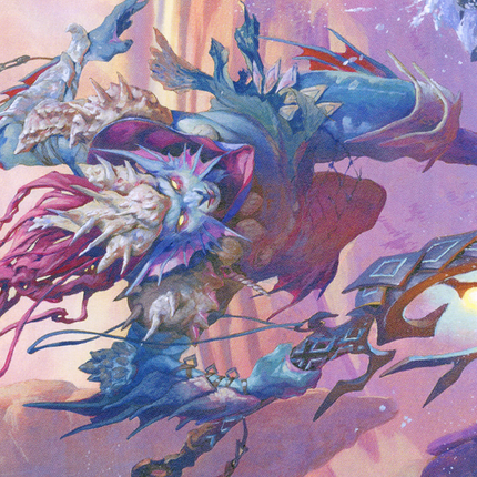Umara Wizard // Umara Wizard (Borderless) [Zendikar Rising Art Series]