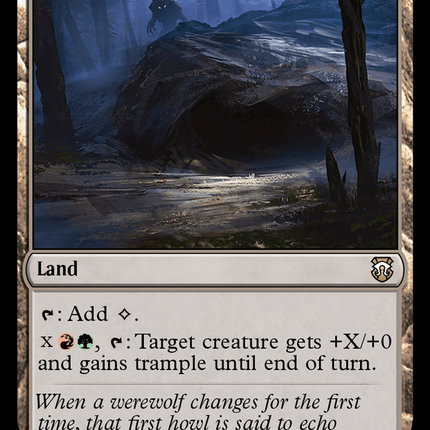 Kessig Wolf Run [Modern Horizons 3 Commander] Foil