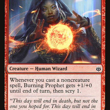Burning Prophet [The List]