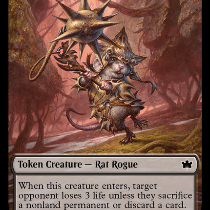 Thornplate Intimidator [Bloomburrow Tokens]