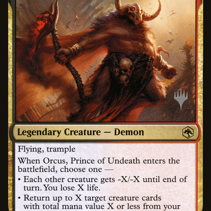 Orcus, Prince of Undeath [Adventures in the Forgotten Realms Promos]