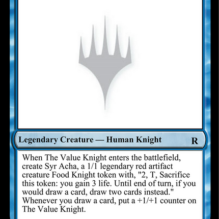 The Value Knight [Unknown Event]