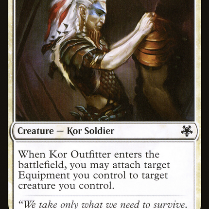 Kor Outfitter [Game Night: Free-for-All]