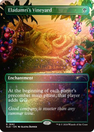 Eladamri's Vineyard (Rainbow Foil) [Secret Lair Drop Series] Foil