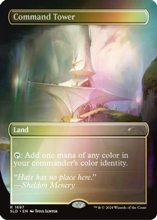 Command Tower (1697) (Rainbow Foil) [Secret Lair Drop Series] Foil