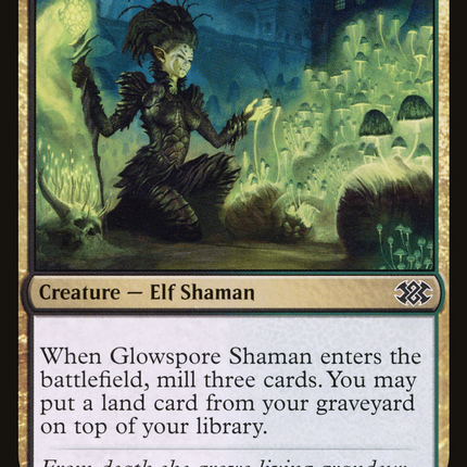 Glowspore Shaman [Double Masters 2022]