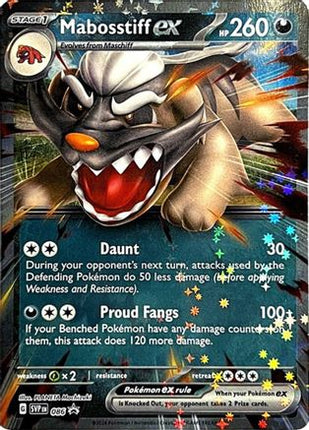 Mabosstiff ex - 086 - 86/null [SV: Scarlet & Violet Promo Cards] Holofoil