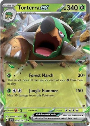 Torterra ex - 012/162 [SV05: Temporal Forces] Holofoil