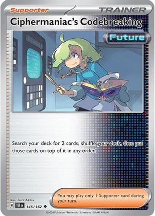 Ciphermaniac's Codebreaking - 145/162 [SV05: Temporal Forces]