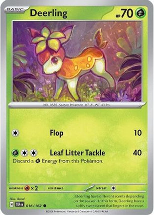 Deerling - 016/162 [SV05: Temporal Forces]