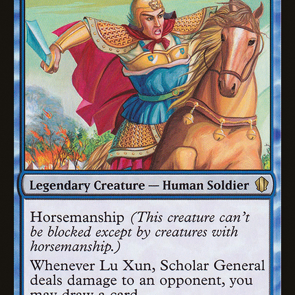 Lu Xun, Scholar General [Commander 2013]