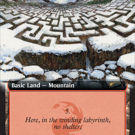 Mountain (1362) (Extended Art) [Secret Lair Drop]