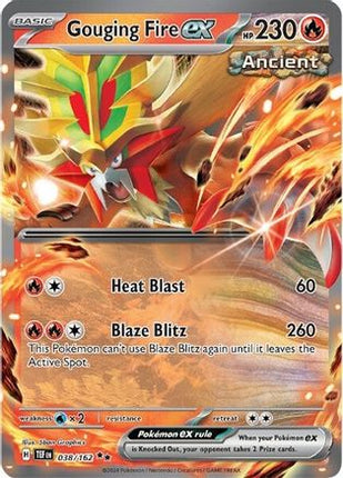 Gouging Fire ex - 038/162 [SV05: Temporal Forces] Holofoil