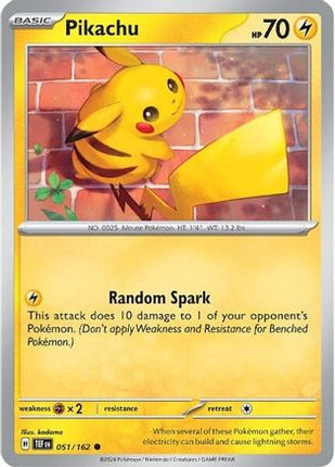 Pikachu - 51/null [SV05: Temporal Forces]