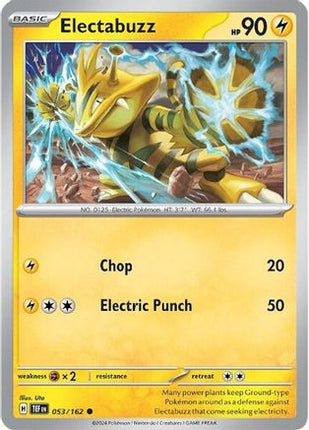 Electabuzz - 53/null [SV05: Temporal Forces] Reverse Holofoil