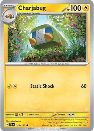 Charjabug - 055/162 [SV05: Temporal Forces] Reverse Holofoil