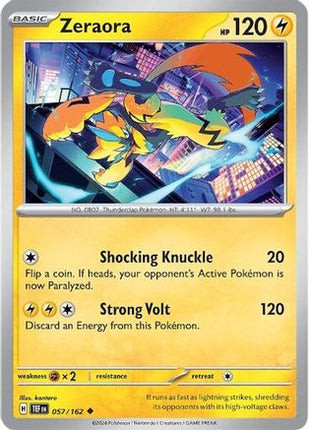 Zeraora - 57/null [SV05: Temporal Forces]