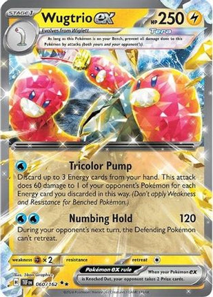 Wugtrio ex - 060/162 [SV05: Temporal Forces] Holofoil