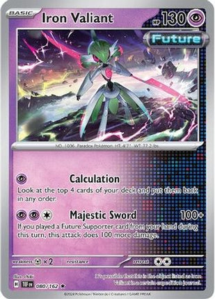 Iron Valiant - 080/162 [SV05: Temporal Forces] Holofoil