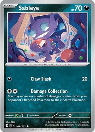 Sableye - 107/null [SV05: Temporal Forces]