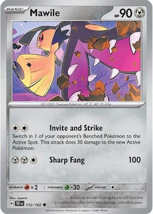 Mawile - 112/null [SV05: Temporal Forces] Reverse Holofoil