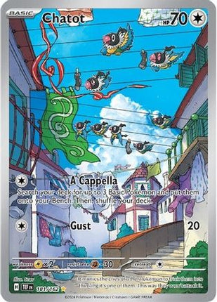 Chatot - 181/162 [SV05: Temporal Forces] Holofoil