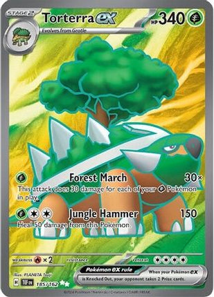 Torterra ex - 185/162 [SV05: Temporal Forces] Holofoil