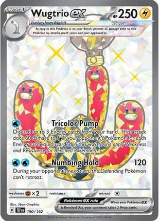 Wugtrio ex - 190/162 [SV05: Temporal Forces] Holofoil