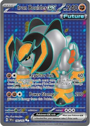 Iron Boulder ex - 192/162 [SV05: Temporal Forces] Holofoil