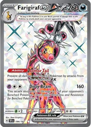 Farigiraf ex - 194/162 [SV05: Temporal Forces] Holofoil