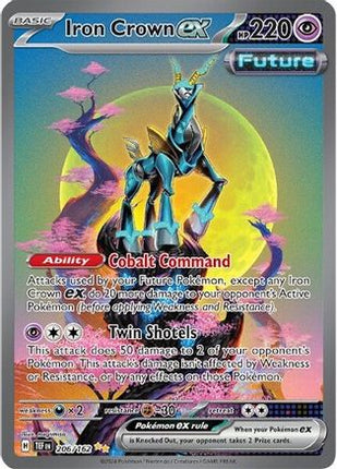 Iron Crown ex - 206/162 [SV05: Temporal Forces] Holofoil