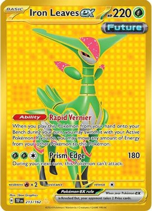 Iron Leaves ex - 213/162 [SV05: Temporal Forces] Holofoil